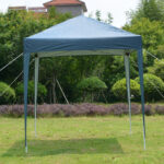 2 x 2m Practical Waterproof Right-Angle Folding Tent Blue - Image 14