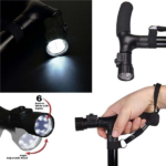 5-Levels Adjustable Height Walking Stick Portable Foldable Cane Travel Camping Hiking Walking Cane w/LED Light (US Logistics For USPS/DHL/Fedex/UPS. No designated logistics accepted TK/TMEU only For self-pickup - Image 11