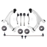 8pcs Suspension Kit Front Lower Control Arms Left Right fit for Honda Pilot 2009-2015