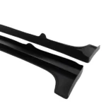 Side Skirt Body Kit Panel fit for Honda Civic 4Dr 2012-15 Black ABS Extension - Image 3