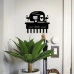CIFbuy Heavy Duty 3 Tier iron Wall Shelf with Hooks Space Saving Storage Organizer for Kitchen Bathroom Entryway (TikTok, temu pick-up service) - Image 4
