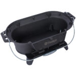Oval Cast Iron Grill Outdoor, Portable Charcoal Grill and Tabletop Cast Iron Skillet - 100% Cast Iron, Enameled, Durable, Small Charcoal Grill, Camping Stove, Hibachi Grill -Does not support self pick - Image 5