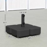 Outdoor Umbrella Base Only the base - Image 3