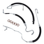 3pcs Power Steering Hose Set for Chevy Silverado GMC Sierra 2500 HD 3500 6.6L V8 Turbo DIESEL 2001-2006 15062625 15295841 15066553 - Image 4