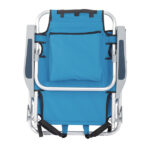 Same Code 56766889 63*65*82cm Short Oxford Cloth Silver White Aluminum Tube Bearing 100kg Beach Chair Blue - Image 17