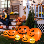 Replace 39662619 7ft Classic 7pcs LED String Lights 7pcs Pumpkin Inflatable Halloween Decoration - Image 13