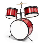 14 x 5.5in Snare Drum Set with Drumstick Holder, Snare Drum Bag, Strap, Mute Pad & Drum Stick for Beginner Student Black - Image 20