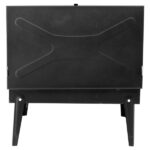 44*27*7cm Portable Square Charcoal Grill Black - Image 5
