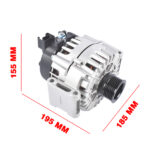 200A 12V Alternator Fits for 2015-2020 Mercedes-Benz CLS400 E400 E450 GL450 3.0L 2996CC V6 - Image 3