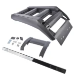 Side Roof Rack Access Ladder w/Hardware Fit for Land Rover Defender 90 & 110 2020-25 - Image 2