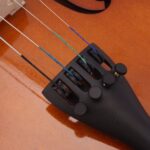 New 4/4 Acoustic Violin Case Bow Rosin Natural - Image 11