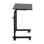 Rolling Desk Adjustable Height Side Table P2 Chipboard Steel Black 31.5x15.75in (Shipment from Walmart) - Image 5