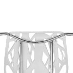 4pcs Bird's Nest Style Lounge Chair White - Image 8
