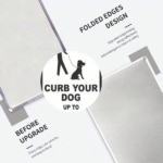 CIFbuy Curb Your Dog Metal Tin Sign, Regulations Caution Plaque, 8x12in Unframed Wall Decor, Wall Decor, Indoor Outdoor Safety Sign Tin SignikTok, Tin SignikTok, med Wall Decor Self-tickup Logiopn - Image 3