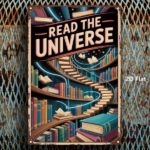CIFbuy 1pc 2D Flat Metal Sign Exploring The Universe Spiral Bookshelf Wall Art, Vintage Cottage Home Garden Bathroom Decor, 8x12 Inch TikTok, TikTok, Self-pickup Logiopics - Image 3