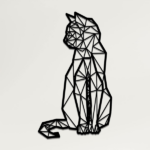 CIFbuy 1PC Handmade animal metal wall art, rural wrought iron interior and exterior decoration, whimsical silhouette design, living room, bedroom,(TikTok/temu self-pickup orders) - Image 3