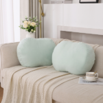 Set of 2 Super Soft Cute Aqua Decorative Throw Pillows(TEMU&TK ) - Image 5