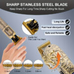 Professional Hair Clippers for Men - Cordless Hair Clippers and Trimmer Set, LCD Display Barber Clippers for Haircut & Mens Grooming - Image 8