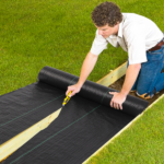 4*100ft Black Weeding Cloth Polyethylene Foldable - Image 16