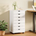 7-Drawer Portable Storage Cabinet on Wheels for Office, Bedroom & Home Organization, White (Shipment from Walmart) - Image 5