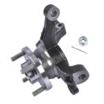 Front Left Steering Knuckle & Wheel Hub Bearing Assembly Fit for Chevy Aveo Aveo5 Pontiac G3 L4 1.6L 96535190 - Image 5