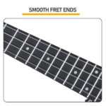 23in mahogany body rosewood fingerboard ukulele, cotton bag, capo, strap, picks*2, tuner Strings Dust cloth - Image 3