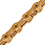 KMC X10SL 10-Speed X-Series Bicycle Chain | Compatible with Shimano, SRAM, Campagnolo and All Major Systems | Gold - Image 2