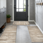 Three-piece kitchen rug set, non-slip and washable, abstract pattern kitchen hallway rug, soft and comfortable, suitable for sinks, floors, entrances, hallways and bathrooms. - Image 10