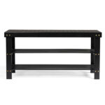 3-Tier Seamless Top Bamboo Shoe Rack - Image 3