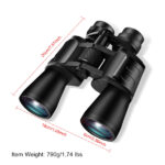 8-24x Binoculars with 50mm Objective Lens, Multi-Layer Coated Aspherical Lenses, High-Grade BAK-4 Prisms, Compact & Portable for Bird Watching, Outdoor, Sports, Concerts, Stargazing - Image 11