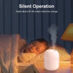 Portable Mini Humidifier, 220ml,Small Cool Mist Humidifier, USB Personal Desktop Humidifier For Bedroom Travel Office Home - Image 3