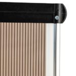 Same Code 27539880 40*38in Household Application Door & Window Rain Cover Eaves Brown Board & Black Holder - Image 20