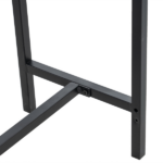 Same Code 22023094 Industrial Style Porch Table Single Layer Black Oak Triamine Board [105 * 30 * 71cm] - Image 5