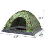 3-4 Person Camping Dome Tent Camouflage - Image 6