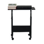 [Old code:95215897]Removable P2 15MM Chipboard & Steel Side Table with Baffle Black - Image 4