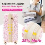 Hardshell Luggage Sets 3 pcs Spinner Suitcase with TSA Lock Lightweight-20"+24"+28" Luggages -Does not support self pick up - Image 10