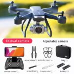 2026 V14 Professional Drone 6K HD Dual Camera Wifi FPV Portable RC Quadcopter 2 BATTERY,Drones suitable for adults/beginners.Logistics is randomly sent by UPS/UNI/USPS/.GOFO - Image 2