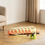 Lime Green Spooky Spider Race Track Toy Set – Fun Starter Kit for Toddlers 3-6 Years Old - Image 4