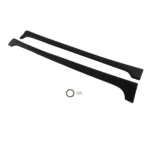 Side Skirt Body Kit Panel fit for Honda Civic 4Dr 2012-15 Black ABS Extension - Image 6