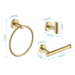 3 - Piece Bathroom Hardware Set - Image 2