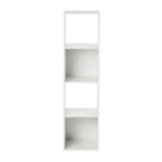 4 Cube Vertical Storage Organizer, White(Shipment from Walmart) - Image 2