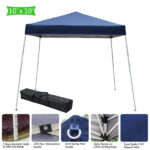 8*8ft Portable Home Use Waterproof Folding Tent Blue - Image 75