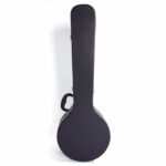 Replace 48950444 5-String 6-String Microgroove Pattern Leather Wood Banjos Case Black - Image 2