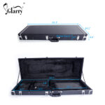 Replace 47163782 ST High Grade Electric Guitar Square Hard Case Microgroove Flat Black - Image 16
