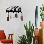 CIFbuy Alluring 1pc Metal Key Holder for Wall. The 7 - Hook, Black, Wall - Mounted Organizer is a Gorgeous Addition to Your Front Entryway. It Serves as a De(TikTok/temu self-pickup orders) - Image 21