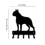 CIFbuy™ Boston Terrier Key Holder Dual Function Wall Organizer (TikTok, temu pick-up service) - Image 2