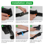 Cordless Pole Saw, 7.4ft Adjustable Length Chainsaw with 775W Motor (35ft/s Chain Speed), 2x 3000mAh Batteries & Safety Protection, 4-Section Extension Pole for Tree Trimming, Branch Cutting - Garden - Image 2