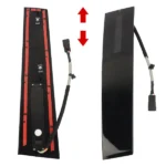 Door Entry Keypad Pillar Molding Trim Driver Side Fit for Ford Explorer 11-19 Black - Image 12