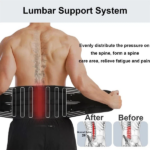 Adjustable Lower Back Brace Lumbar Support Waist Belt For Men Women Pain Relief Waist Belt (US Logistics only For USPS.TK/TMEU only For self-pickup) - Image 2