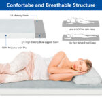 75"D x 25"W x 3"H Memory Foam Camping Mattress - Image 9